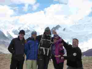 cho oyu team cho oyu team (Dave, Lloyd, Dorje, Edita, Jan)