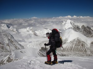 Shisha Pangma in the backround