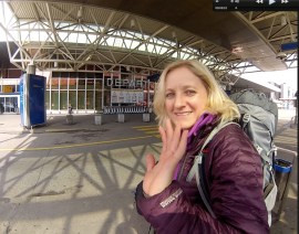 Saying good buy... always sad to leave loved ones!