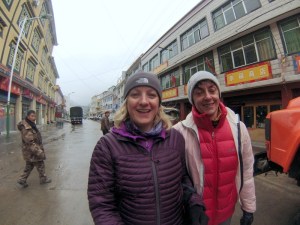 Edita and Margaret. Margaret is a Very Cool Woman - She climber Everest Last Year!