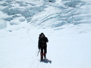 Edita coming down the North Cole