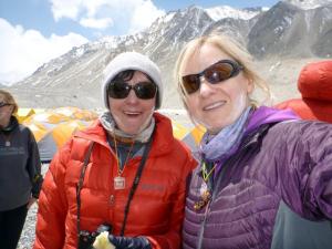 Margaret and I with Flour on our Faces