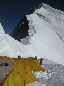 North Col - Camp 1 14 - pirma stovykla ant S Balno