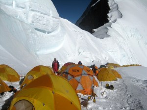 North Col Camp One