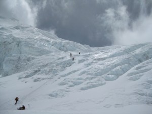 On the way to the North Col 14 - S Balnas - as apacioje pradedu kopima