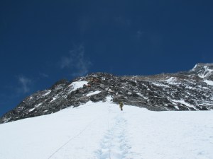 End of snow field on the way to Camp 2 IMG_4713