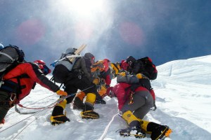 Margaret and Edita going down N Cole