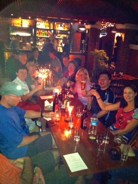 Junkies Everest/Lhotse 2014 Teams dinner